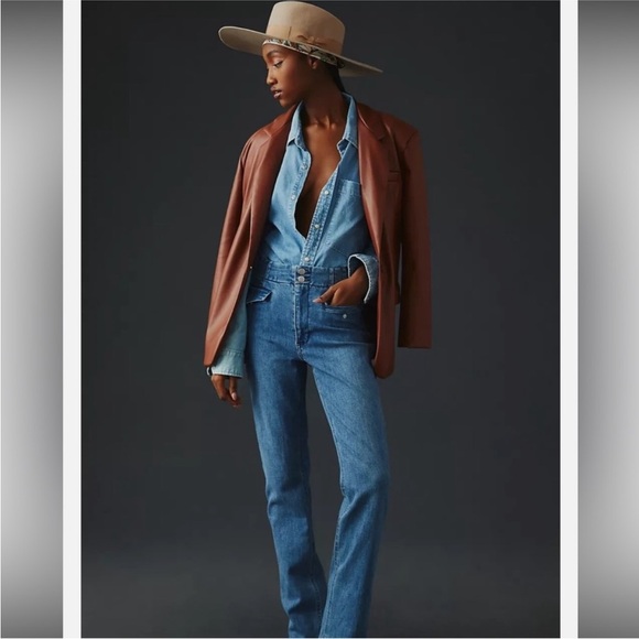 Anthropologie Maeva Bombshell Slim Straight Jeans - Picture 1 of 10